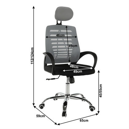 Scaun  birou Mesh ergonomic modern - CentrumScaune.ro